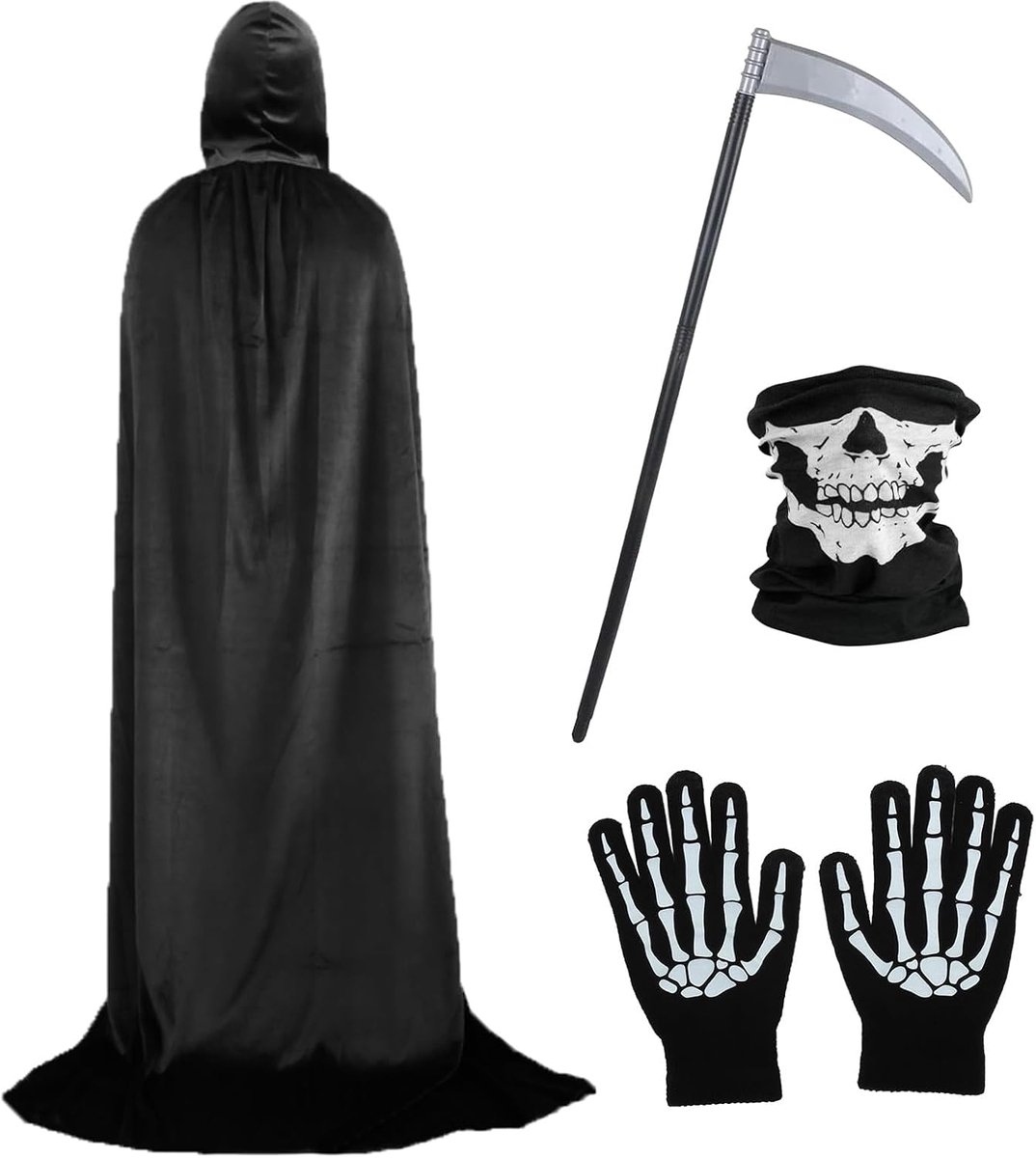 Vampierkostuum voor volwassenen, met cape en andere accessoires