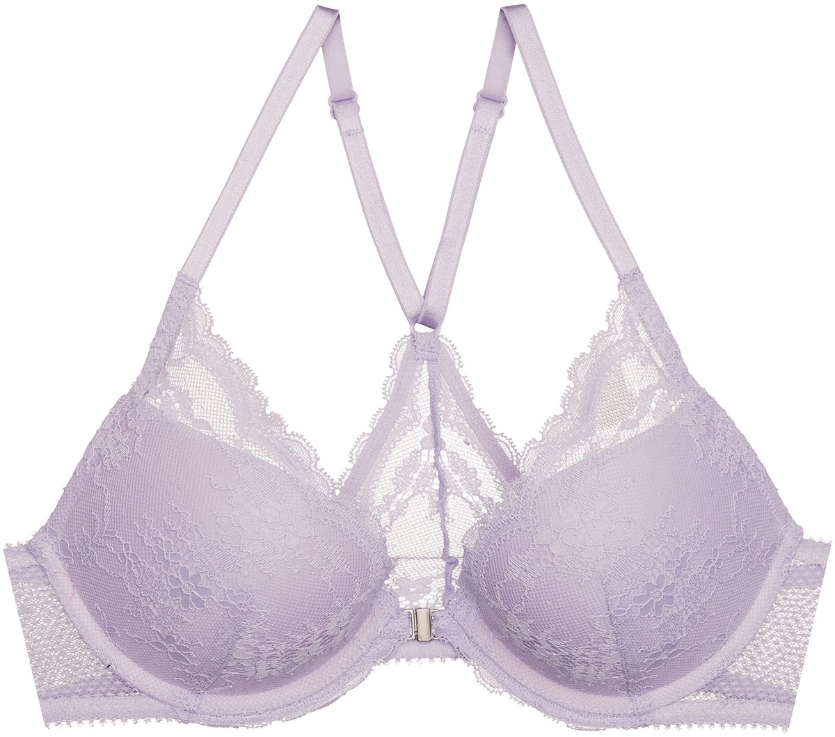Bloovii Sydney - Push-upbeha - Lavendelkleurig - Voorsluiting