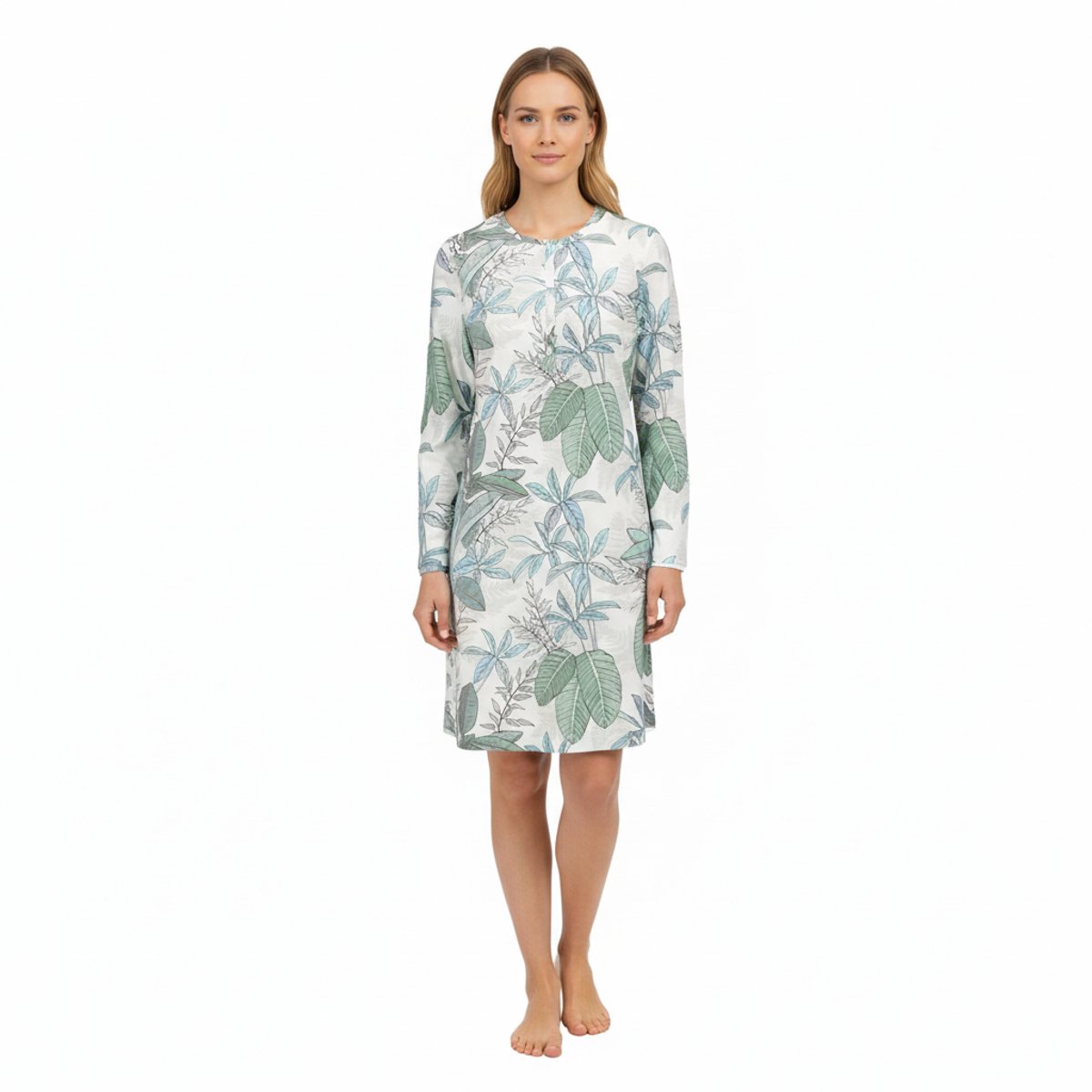 Ringella Elegant – Nachtkleed – 6511030 – Bunt Green – Groen