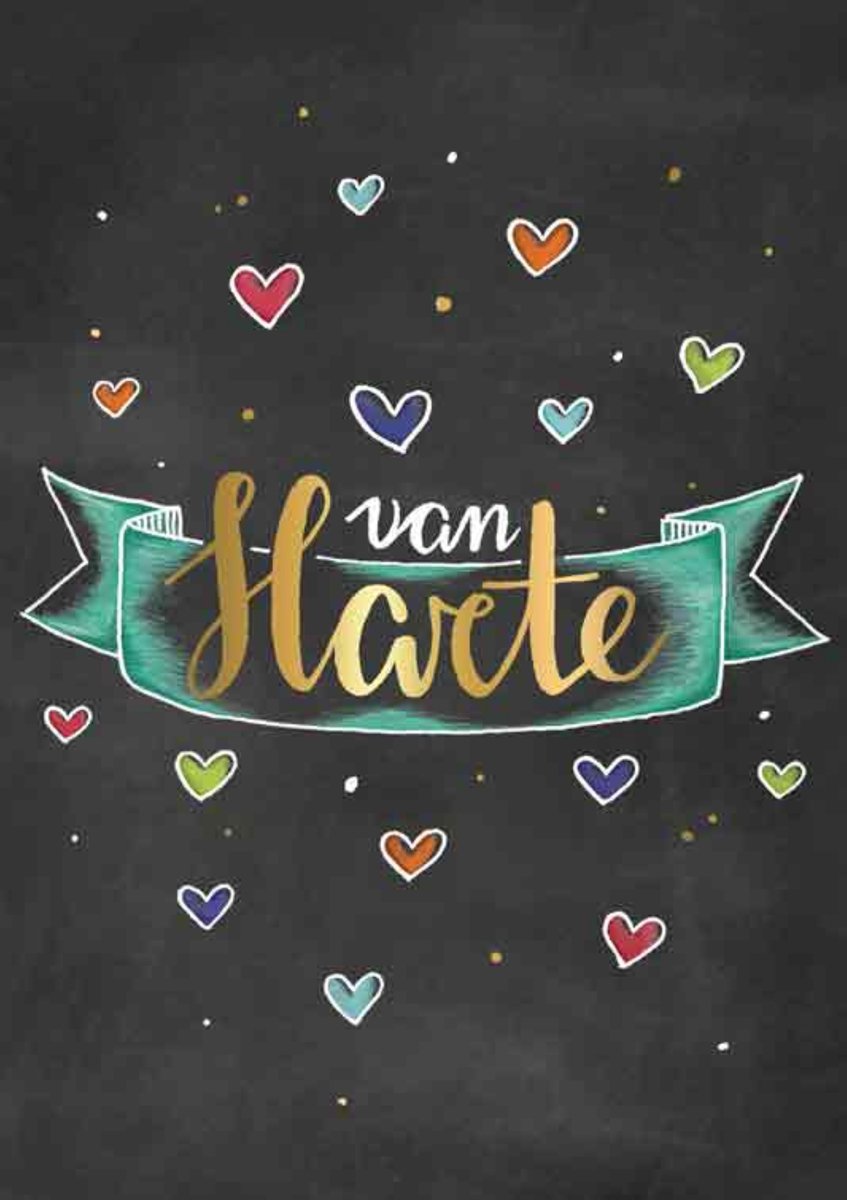 Luxe Wenskaart Verjaardag - Wenskaarten - Verjaardagskaart - Jarig - Happy Birthday - Geburtstag - Anniversary - Serie Sketch'd - Artige - Kaart - 1 Stuks - In Folie - Gratis Verzonden - Hoge Afnamekortingen - 12x17cm