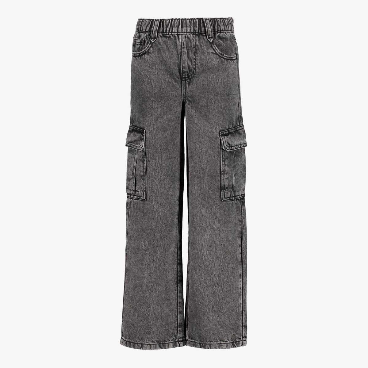 twoDay cargo meisjes jeans grijs - Maat 140