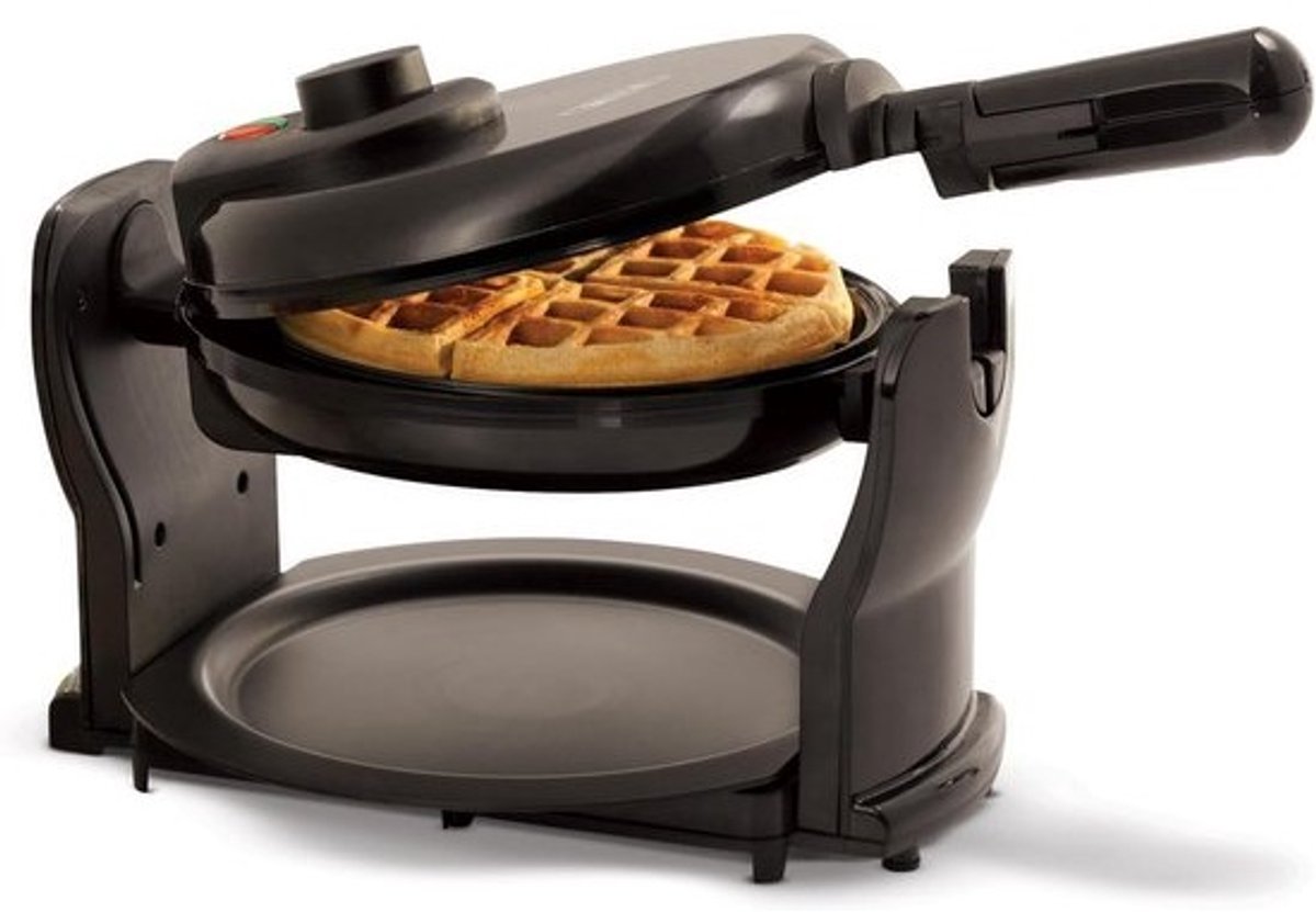 Roterende Wafelijzer voor Perfect Gebakken Wafels