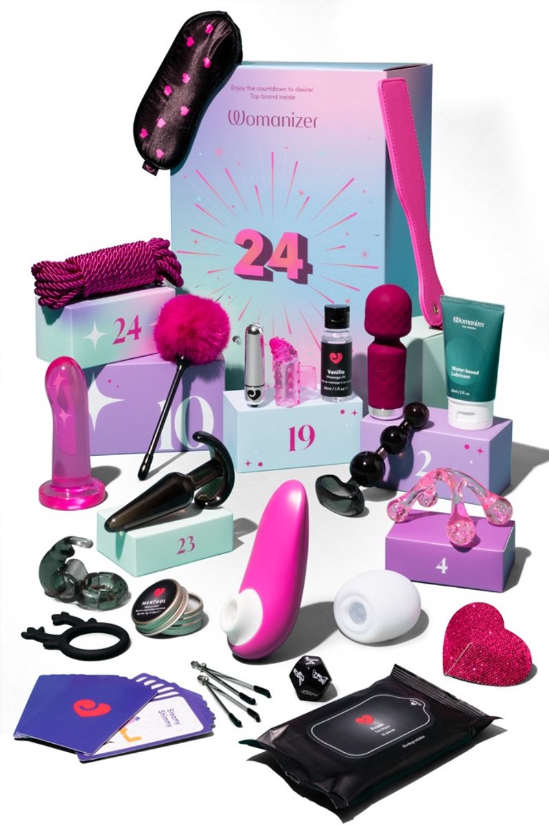 Erotische Adventskalender 2026 – Enjoy - Inclusief Womanizer Starlet 3