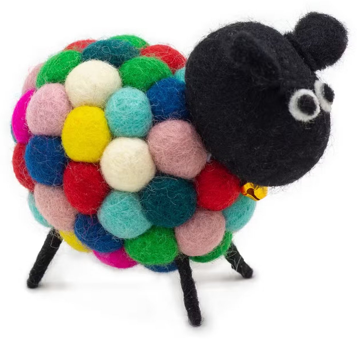 Kleine Vilt Schaapjes - Multi Kleuren