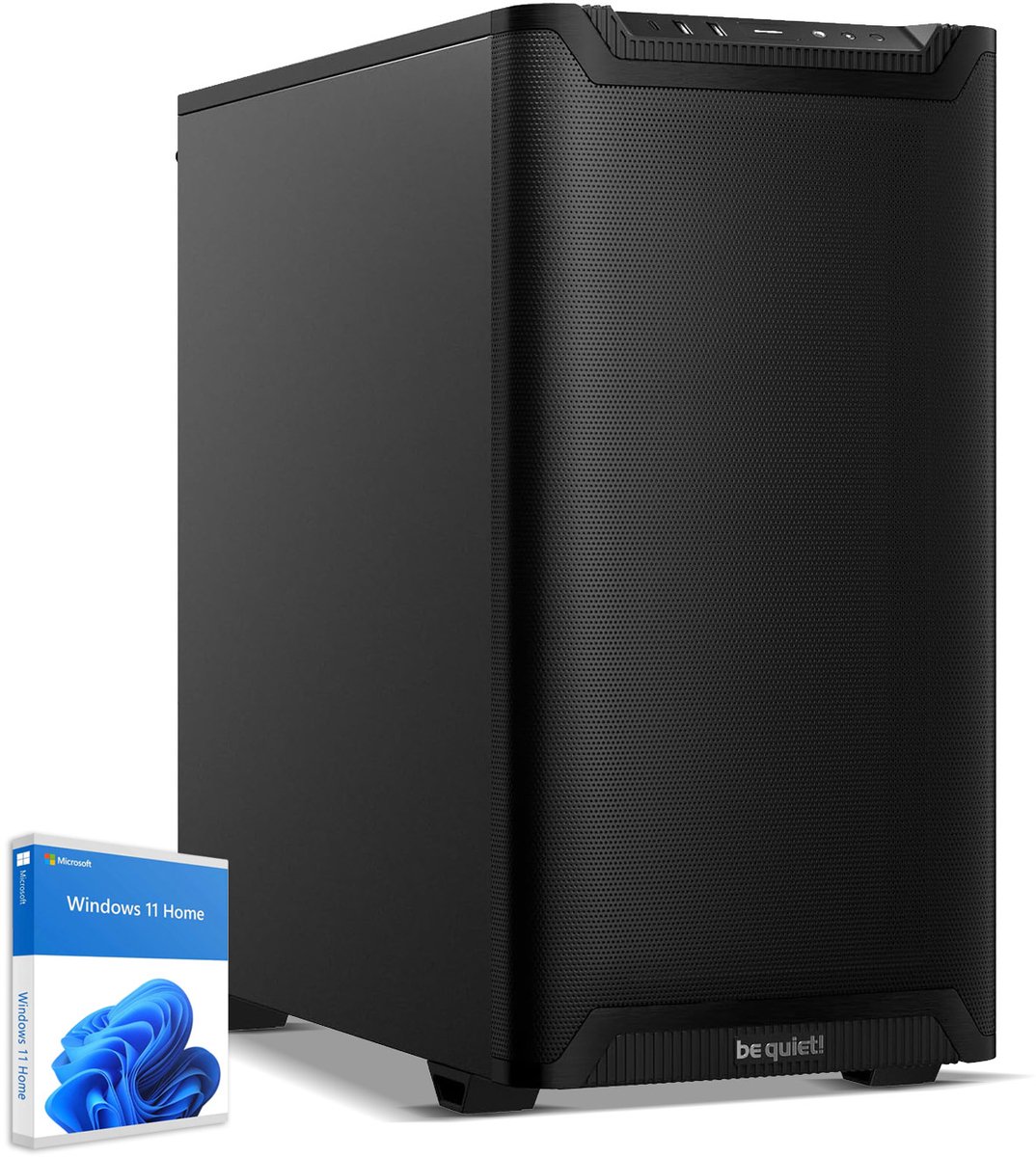 Sedatech Silent Gaming PC Quiet + Airflow • AMD Ryzen 9 9900X 12x 4.4GHz • Radeon RX 9070XT • 64Gb DDR5 • 2Tb SSD M.2 • WiFi • Bluetooth, USB C • Windows 11 • Desktop computer