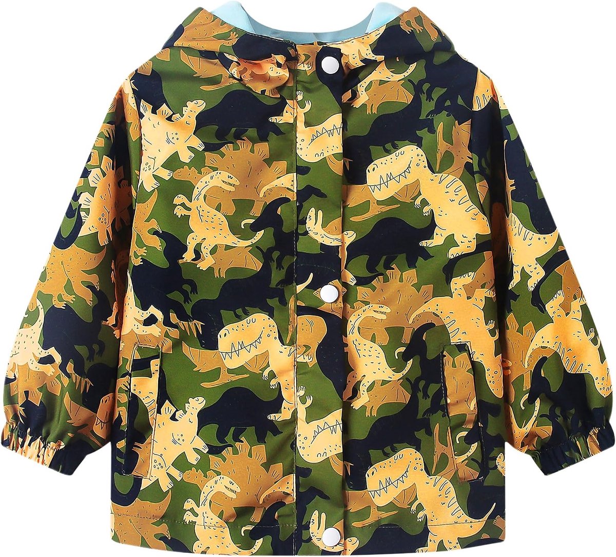 Jas Kinderen Waterdichte Regenjas Meisjes Jongens Overgangsjas Lichtgewicht Ademend Gevoerde Hooded Jassen Lente Herfst Windbreaker Winddichte Jas 2-10 Jaar, 92-140