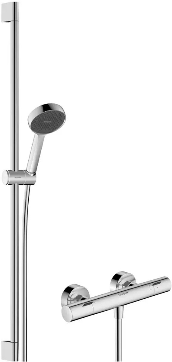 Hansgrohe Activera Select S Douchesysteem Opb. - 95 2j EcoSmart m.Ecostat Fine Type90 chr, 28086000
