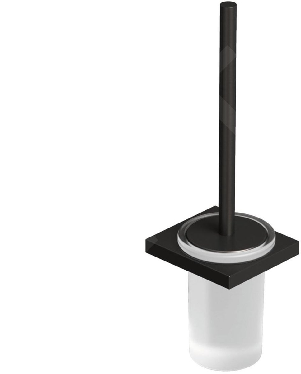 KLUDI-VELA C Toiletborstelgarnituur - Brushed Gunmetal, 31974N2