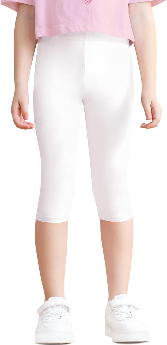 Leggings voor meisjes, capribroek, zomer, katoen