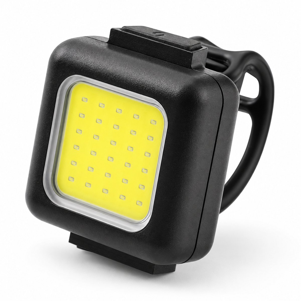 Cloudy LED Fietslamp Voor – 150 Lumen – USB-C Oplaadbaar – 3 Lichtstanden – IPX5 Waterbestendig – Zwart