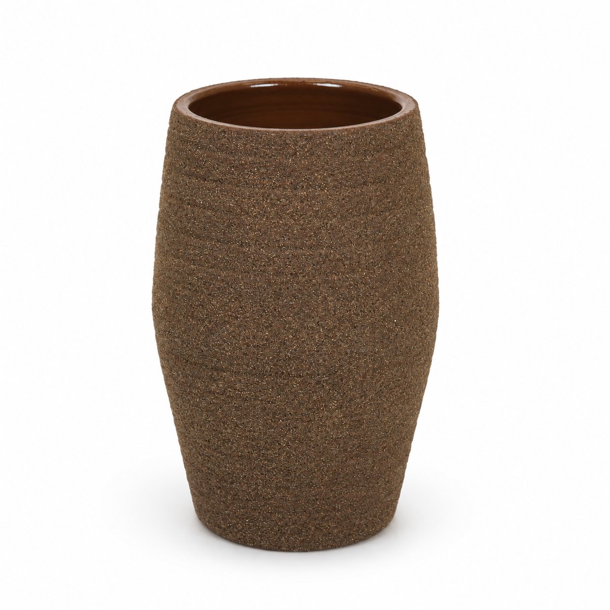 HS Potterie Vaas sion d19h30cm zand bruin Zandbruin