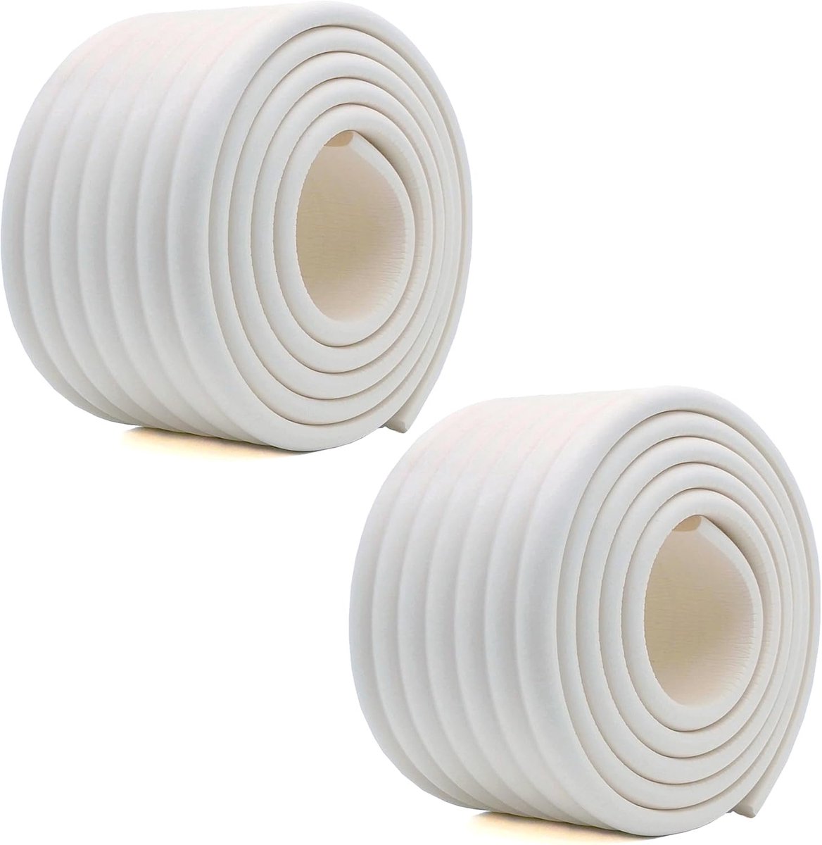 YAGXIG Pijpisolatietape - Weerbestendige schuimisolatietape - Verdikte isolatietape - Bescherming tegen vorst in de winter - Geschikt voor buitengebruik, isolatie van airconditioningleidingen - 8 cm x 2 m * 2 stuks - Beige