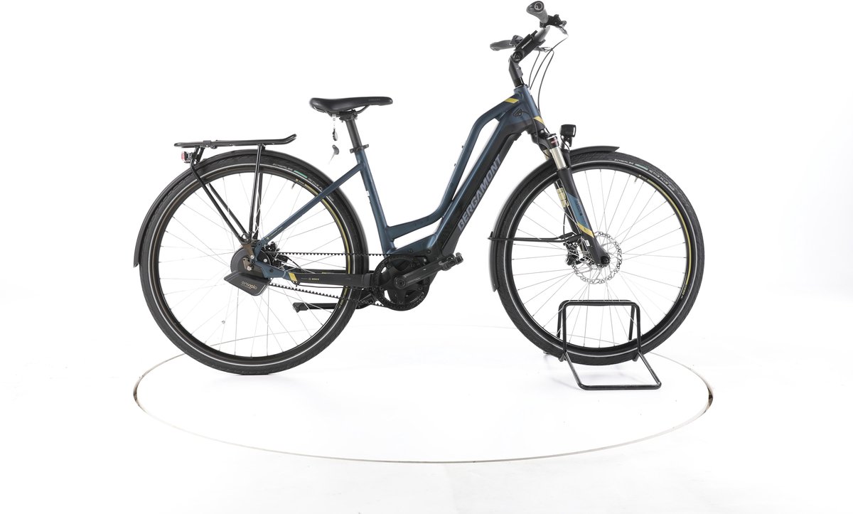Bergamont E-Horizon Pro Belt Elektrische citybike Bosch Accu 625Wh 28" blauw Pro