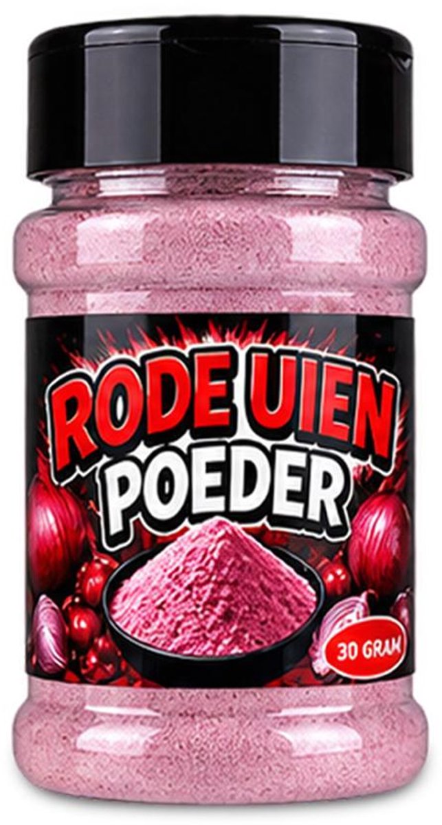 Rode Uienpoeder - Rode Ui Poeder - Gedroogde Rode Ui - 30 g
