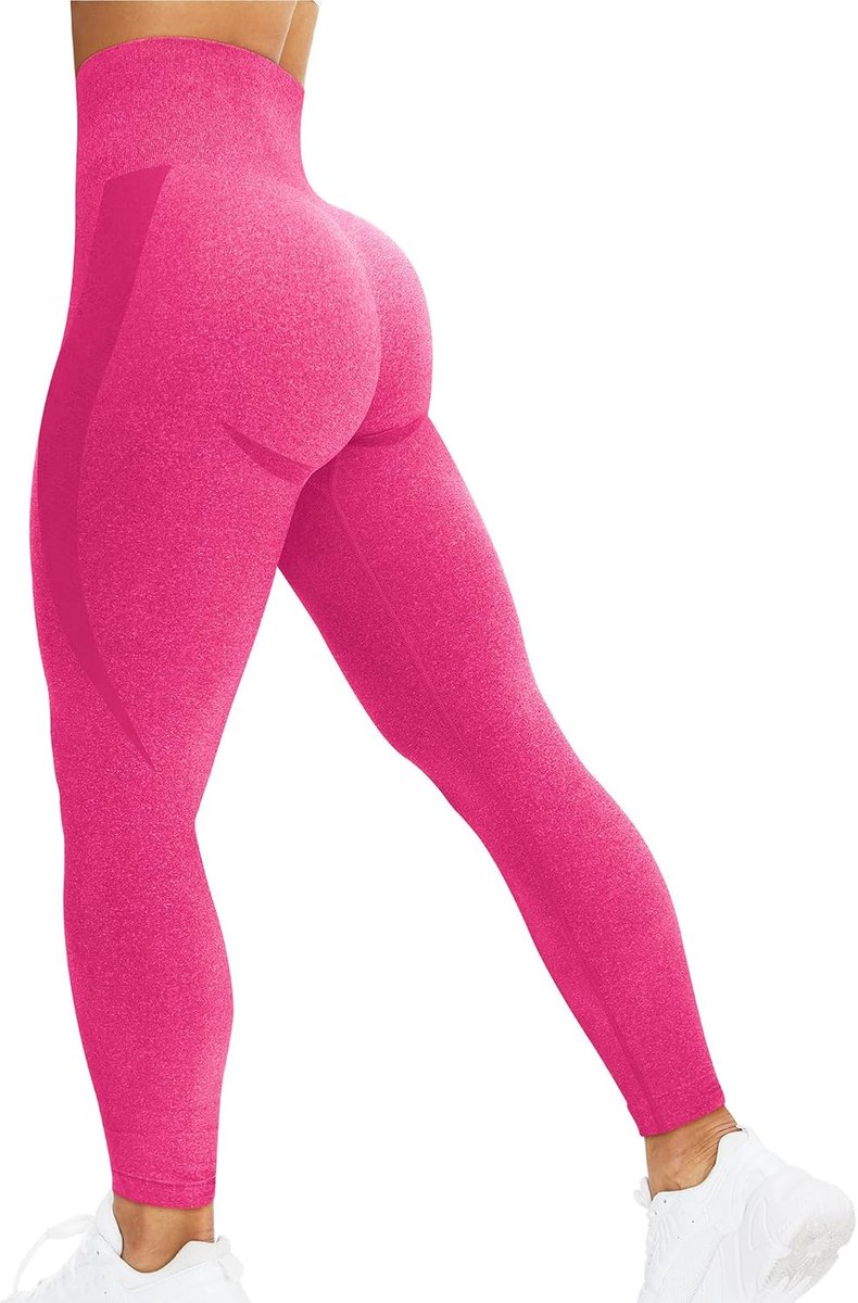 sportbroek, hoge taille, naadloze broek, gym, yoga, sport