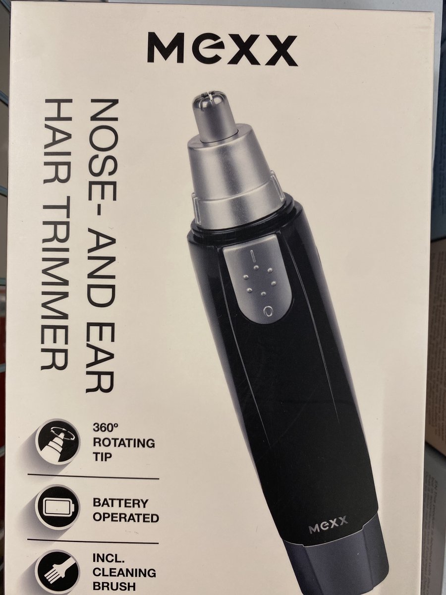 Nose/ear hair trimmer