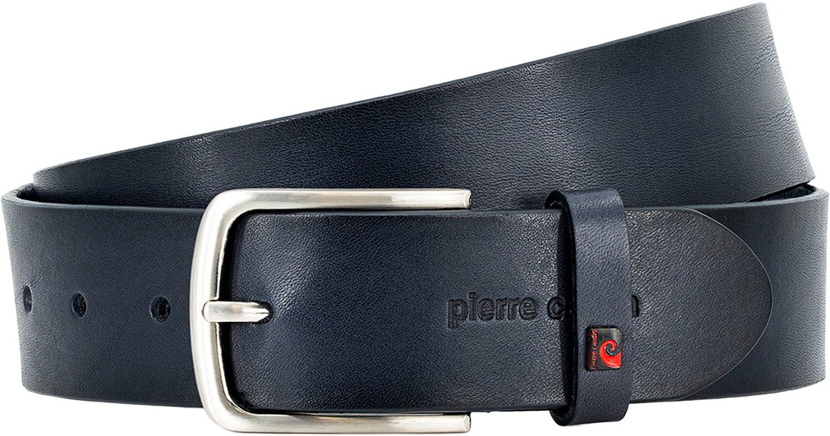 PIERRE CARDIN leren heren riem - marine