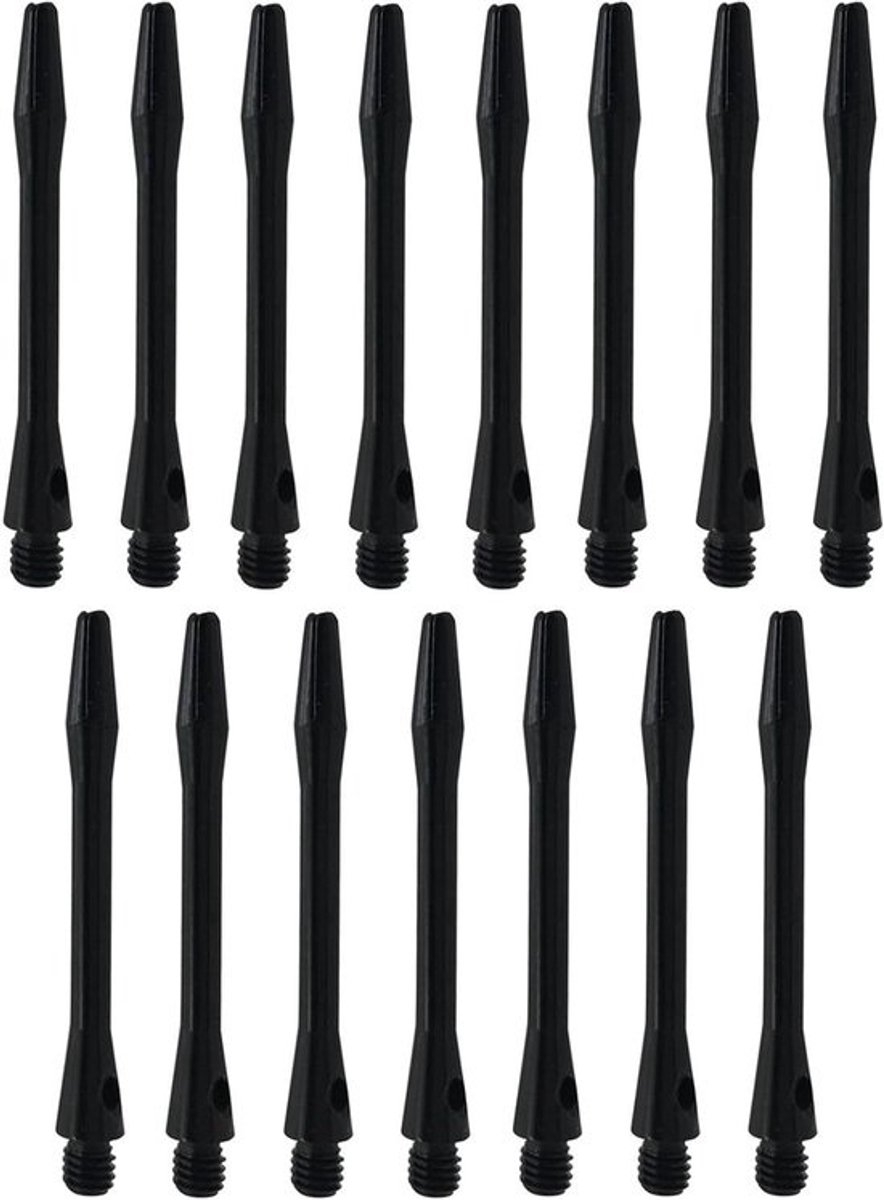 Set van 15 Aluminium Dart Shafts van 45mm met 2BA Universele Draad voor Soft en Steel Darts, Perfecte Accessoires voor Darten