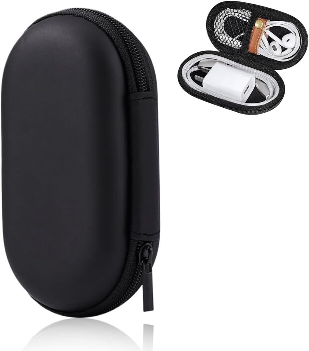 1 stuk harde beschermhoes voor oplader, externe schijf, draagbare elektronica, opbergtas, Magic Mouse, kabel, reisorganizer