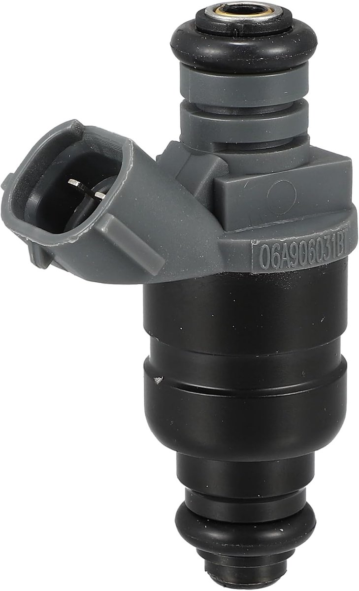 Auto injector brandstofinjector tappistool injectieventiel adapter aangepaste doorstroming injectoren injector vervanging 06A906031CT zwart