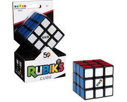 Rubik's - 3x3-kubus voor het oplossen van kleurrijke uitdagingen - Breinbreker