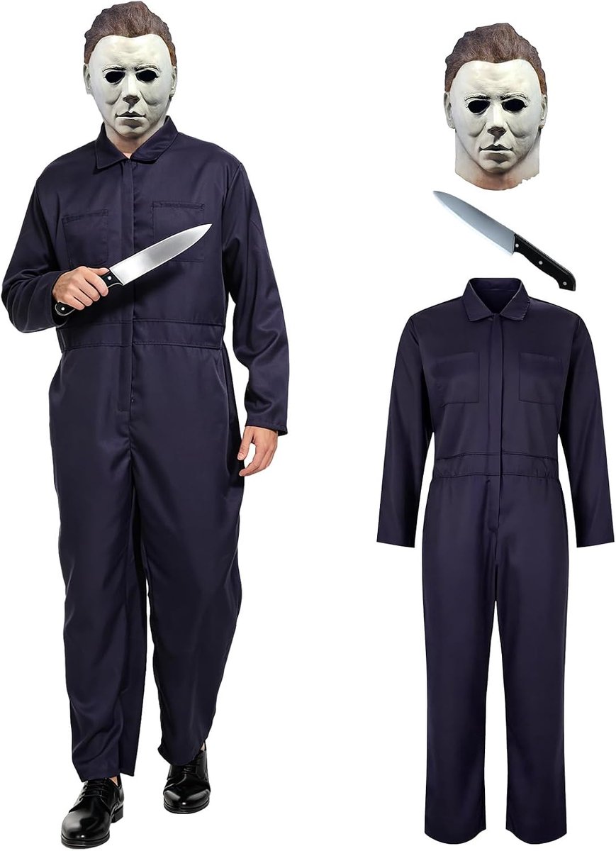 Horror killer kostuum voor heren