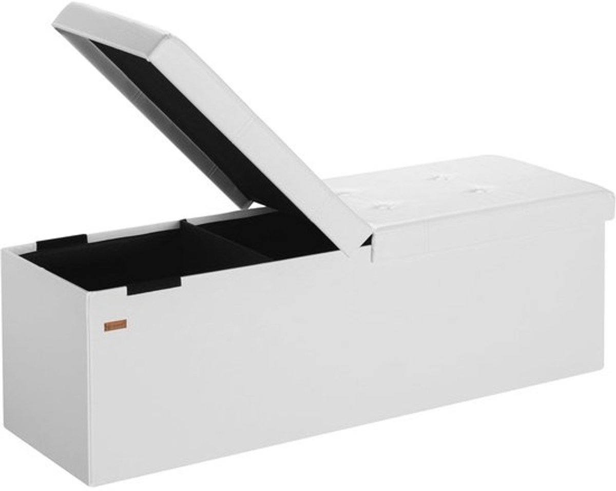 Zitbank met Opbergruimte en Inklapbaar Deksel - Elegant en Praktisch