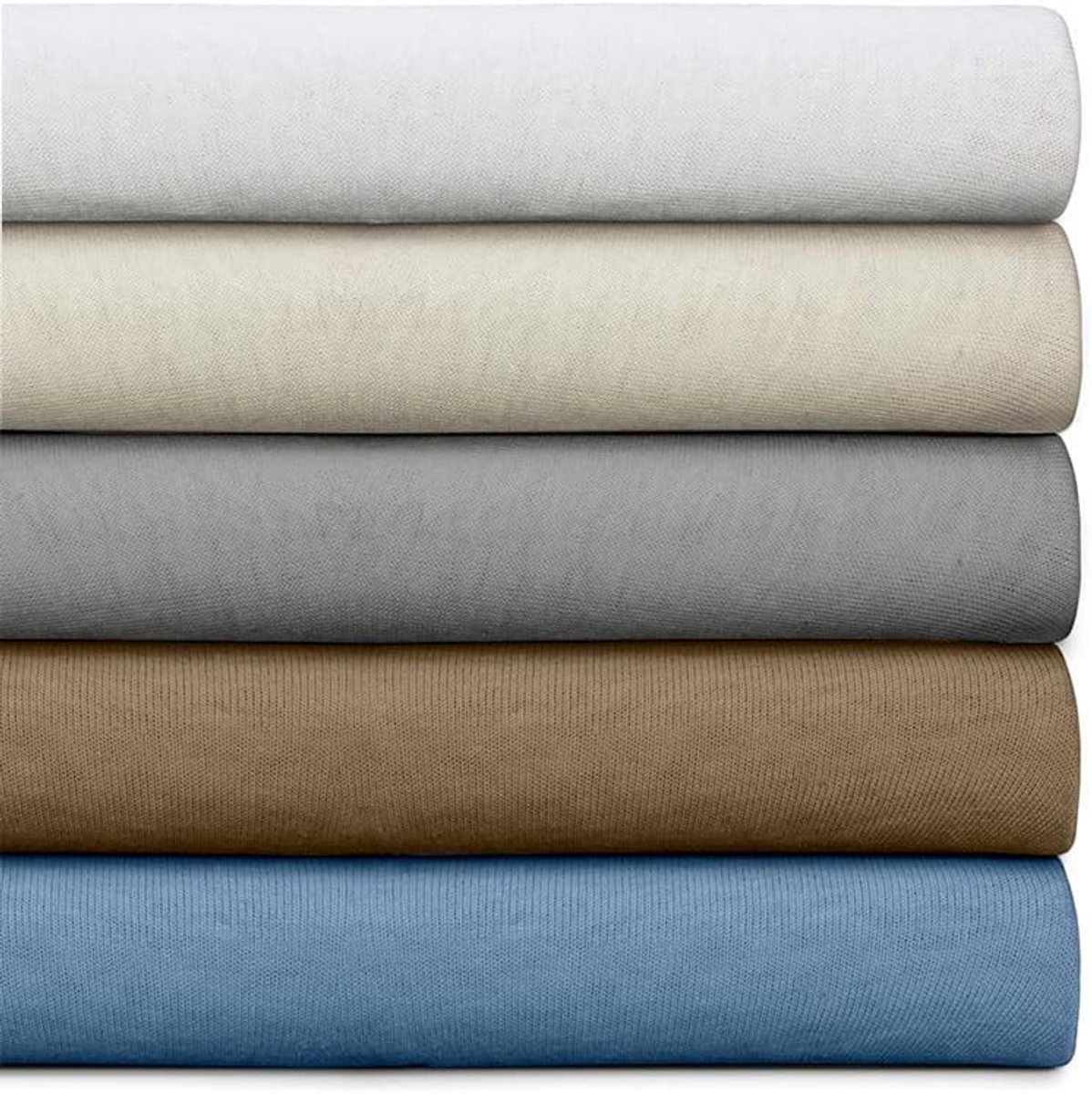 Hoeslaken 100% Katoen Hotel Kwaliteit, Kreukvrij met Perfecte Pasvorm, Antiallergisch, Voor Standaard Matrassen tot 25cm, Grijs, Tweepersoons, 160 x 200 cm