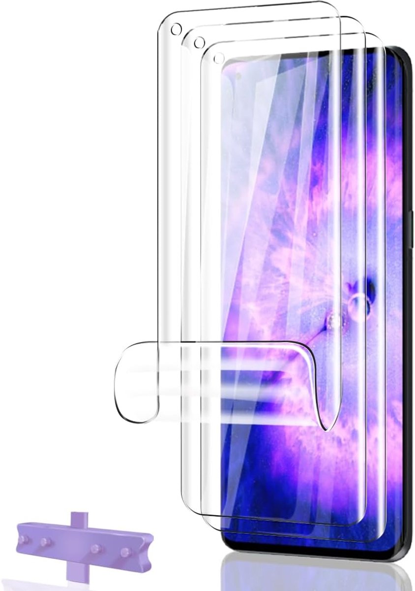 Displaybeschermfolie voor OPPO Find X5 Pro, TPU-folie 3 stuks, eenvoudige installatie, luchtbelvrij, krasbestendig, transparant, zacht, bescherming voor OPPO Find X5 Pro gehard glas