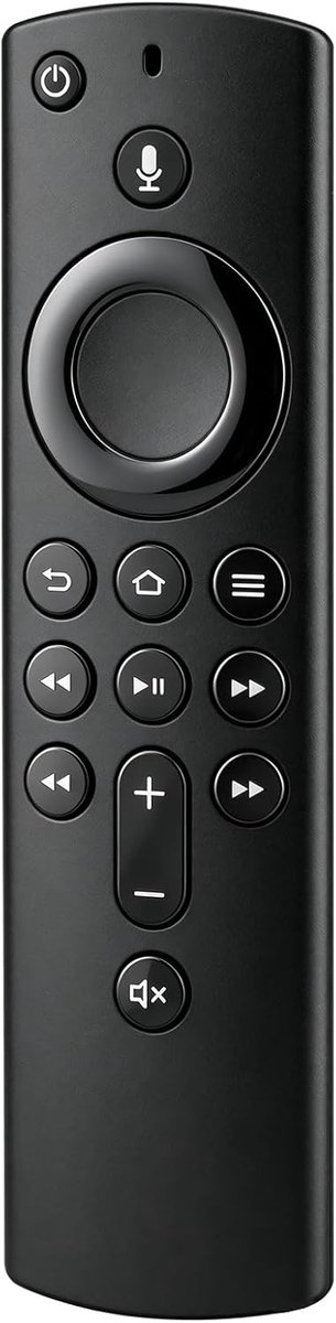Vervangende stem afstandsbediening Fire stick afstandsbediening voor sweep smart tv-stick lite, Fire Smart TV-stick (Gen 2 en latter)/4k, Fire Smart TV-kubus (1st generatie en lanter), Fire