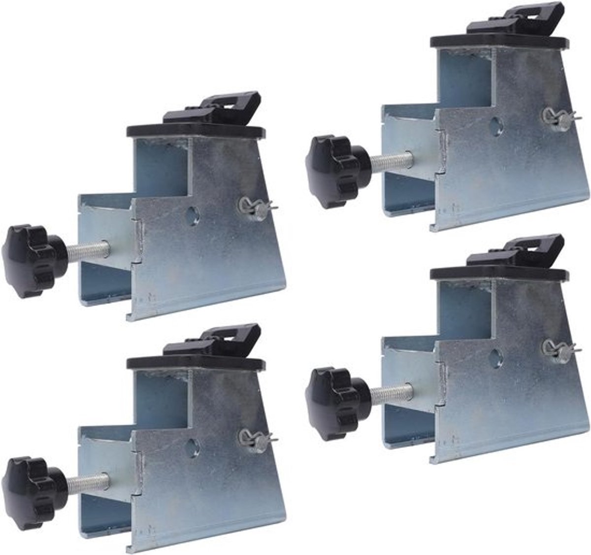 Tire Machine Adapter Kit voor Motoren en ATV's - 4 Stuks Universele Wielen Met Standaard Klemmen Onder 49mm