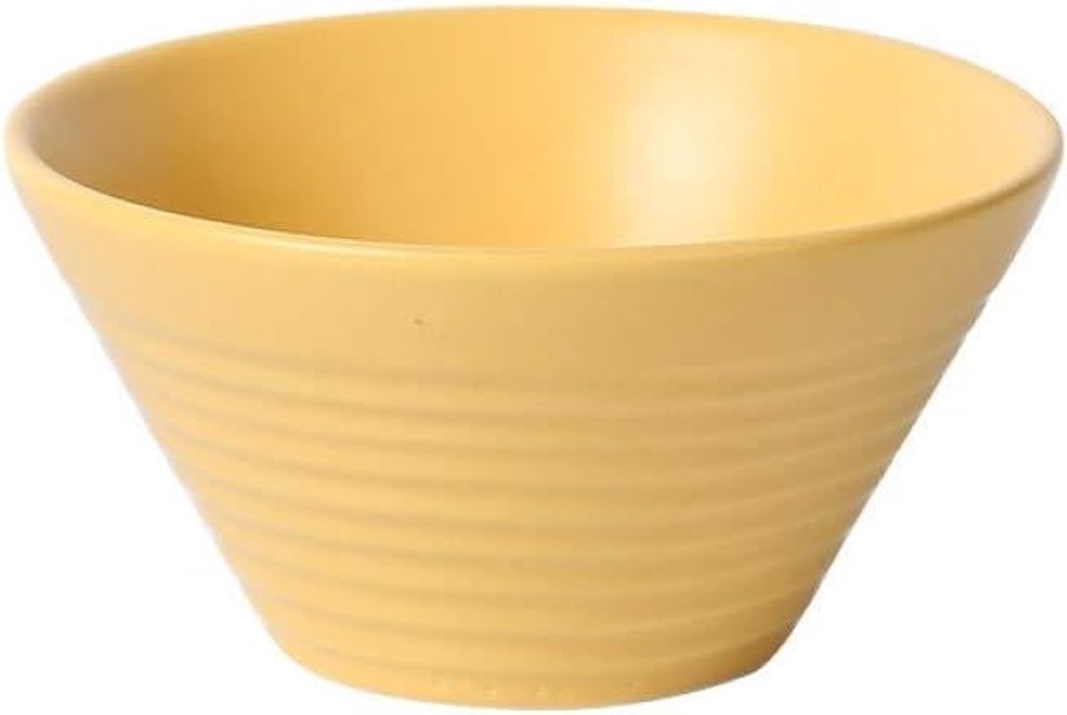 N Een Japanse Stijl Keramische Bowl Macaron-Gekleurde Bowl Van Rijstkom Rijstkom Salade Zoete Soep Instant Noodle Bowl