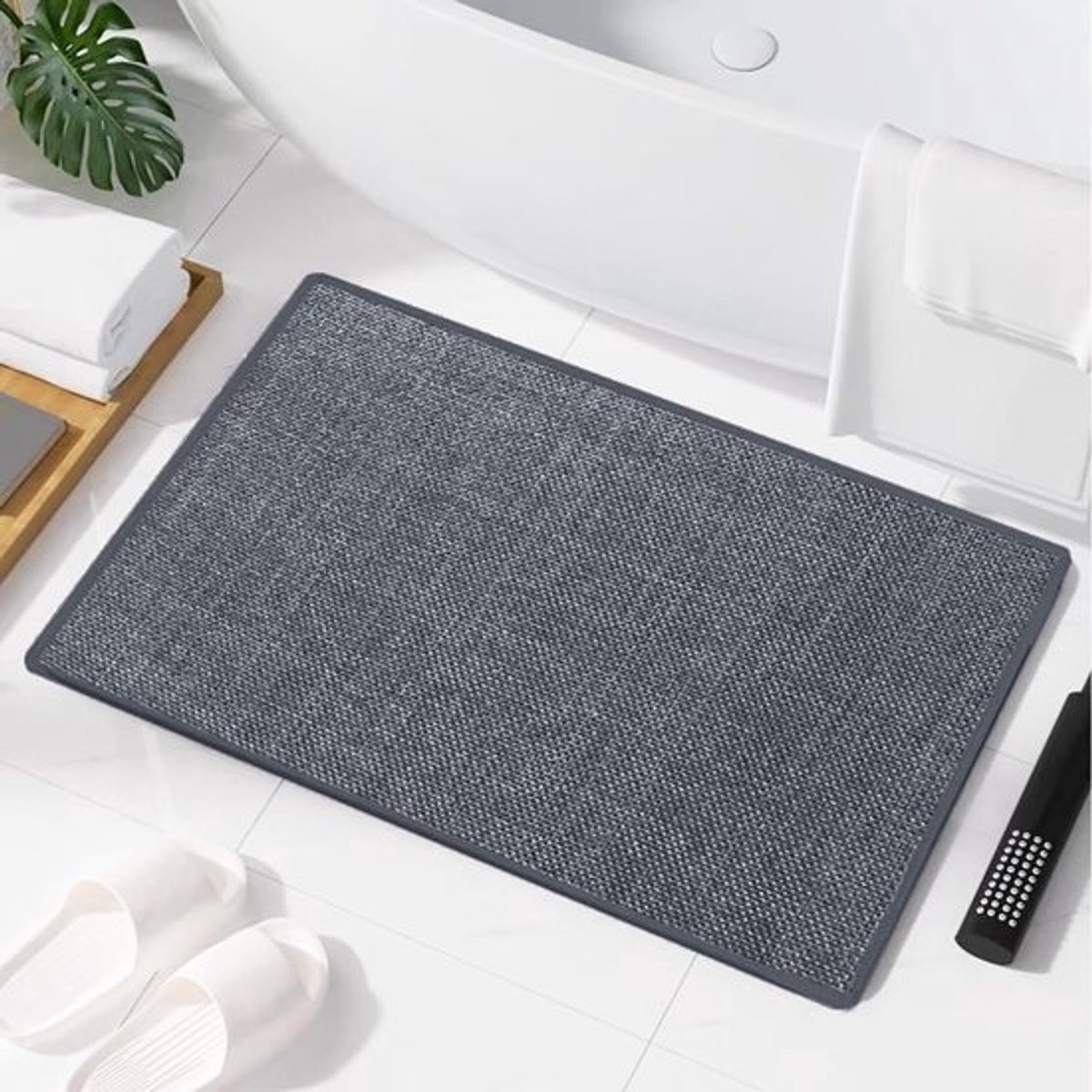 Sneldrogende Antislip Badmat - Absorberend en Duurzaam - 1 stuk