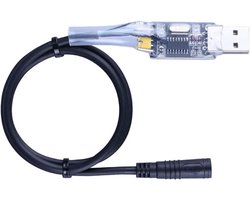 Programmeerkabel, Compatibel Met Bafang BBS01 BBS02 BBSHD Mid Drive Motor, Mid Drive Motor, E-Bike, Elektrische Fiets, Pedelec