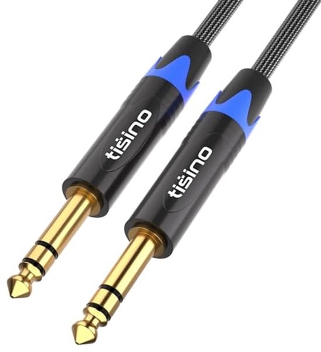 Heavy Duty 6,35 mm TRS Kabel - Professionele Stereo Jack Kabel (1m)