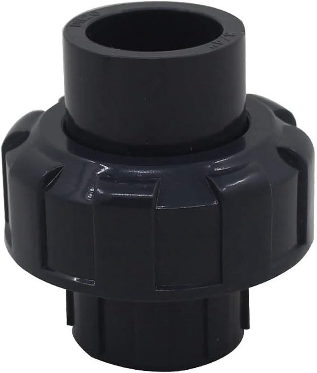 3-delige koppeling 20 25 32 40 50 63 75 90 110mm pvc druk t koppeling lijmmof driedelige (Binnenste Diameter 20mm)