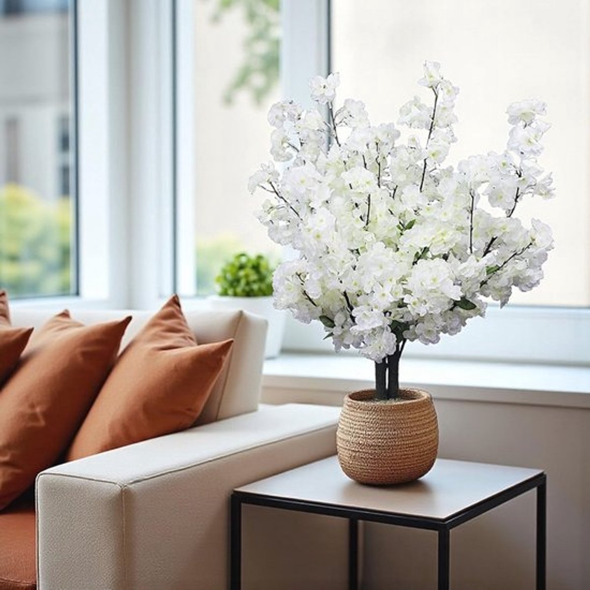 Kersenbloesemboom Kunstplant - Onderhoudsvrije Kamerplant 80 cm Hoog