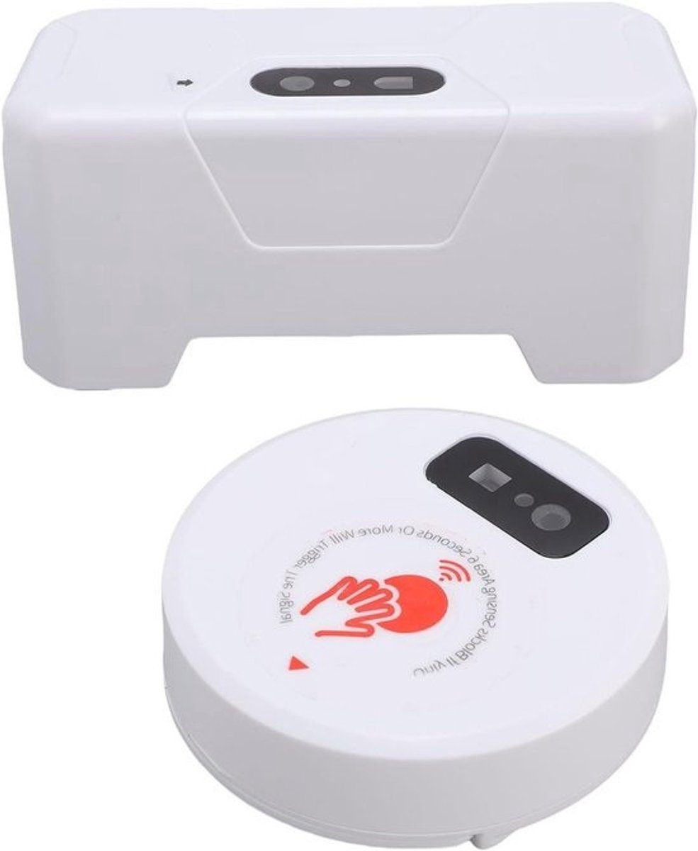 Contactloze Toiletspoeler met Automatische Dubbele Spoelmodi en Eenvoudige Installatie voor Hygiënisch Gebruik