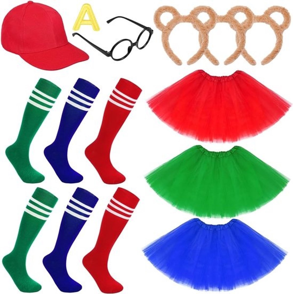 Eekhoornkostuum voor vrouwen met hoofdband - Carnaval, Halloween en feestaccessoires