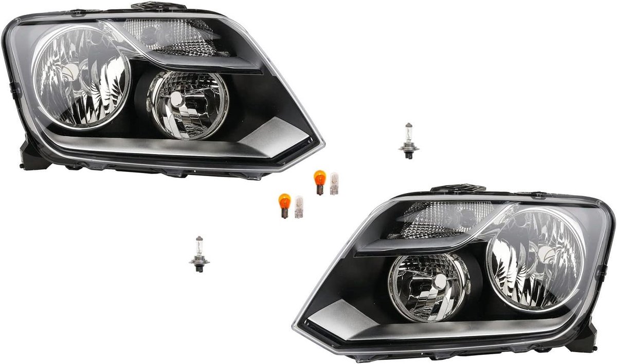 Koplamp halogeen voor VW Amarok 13-16 H15 lampenset L R