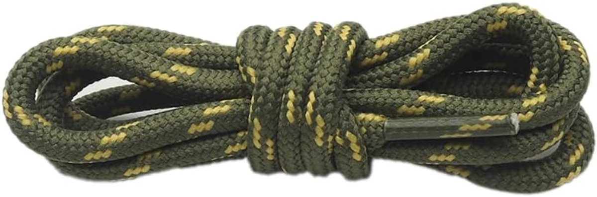 Schoenveters, rond, 4 mm scheurvaste veters, schoenveters van polyester, vervangende veters voor trekkingschoenen, werkschoenen, wandelschoenen voor dames en heren