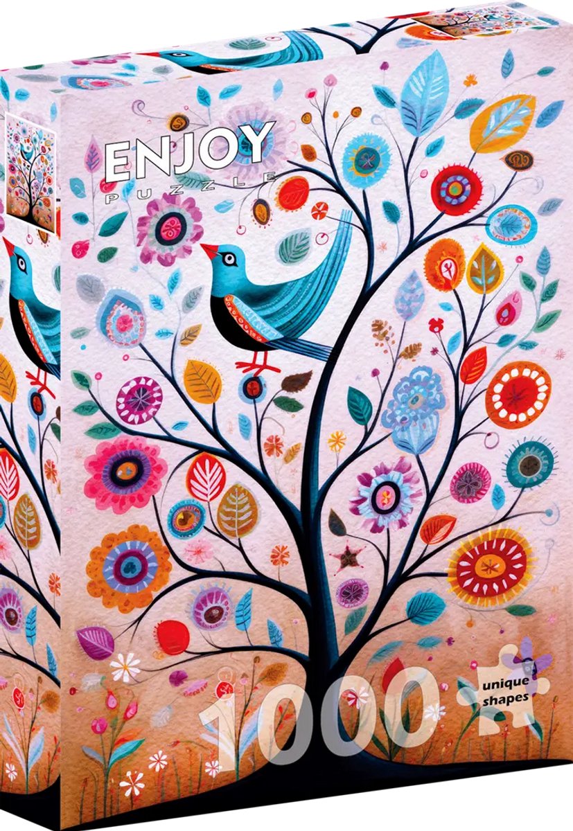 Enjoy Puzzle May the Bluebird of Happiness Fly Into Your Tree (1000).