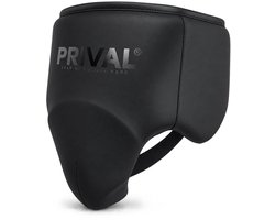 Prival Kruisbeschermer – Groin Guard voor Boksen, Kickboksen & MMA – Verstelbare Pasvorm – Zwart