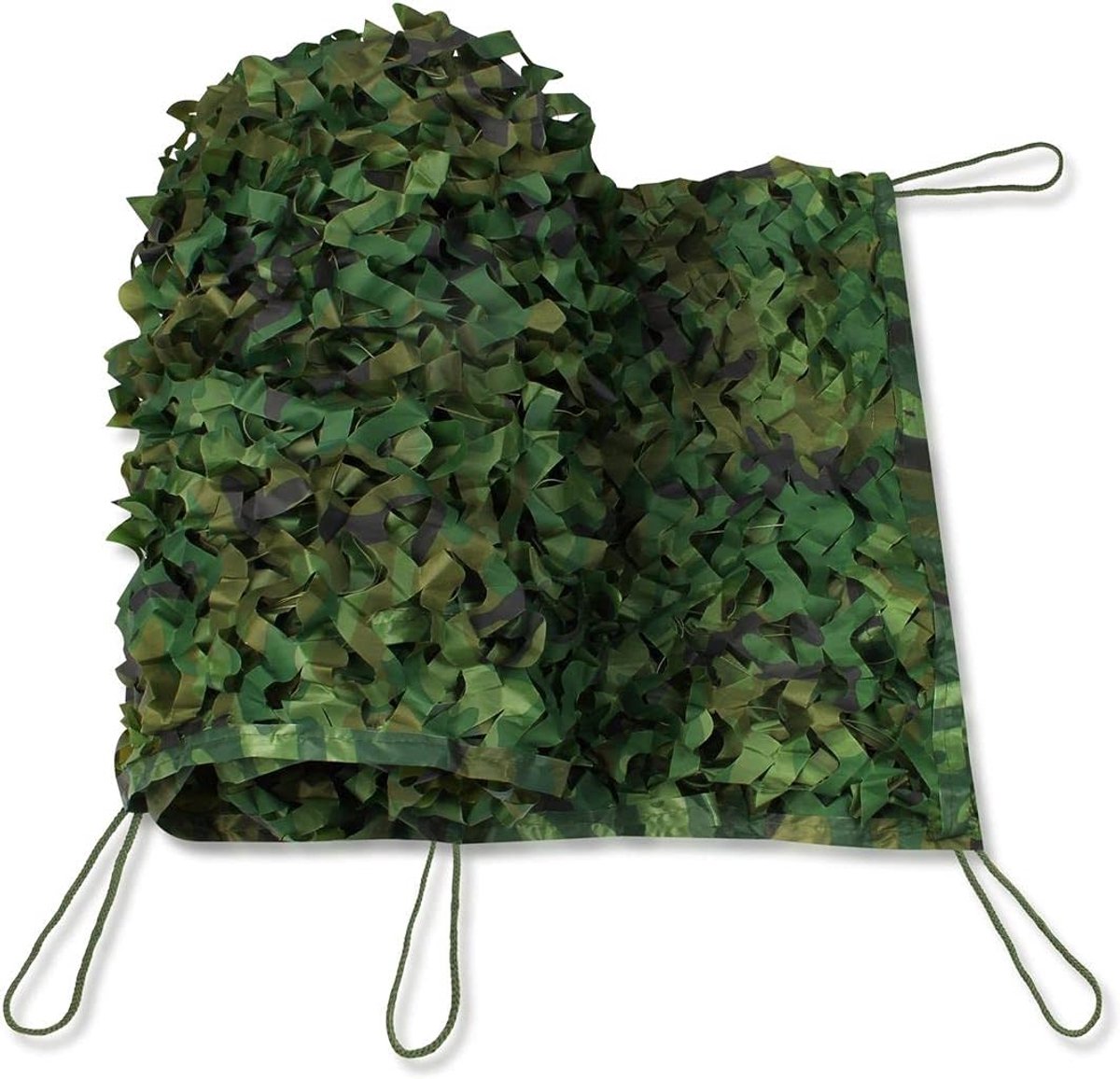 your GEAR Camouflagenet, legernet in 5 maten 1,5 x 3 | 5 m, 3 x 3 | 4 m & 4 x 5 m, outdoor, camouflage, inkijkbescherming, zonwering, jacht, bos