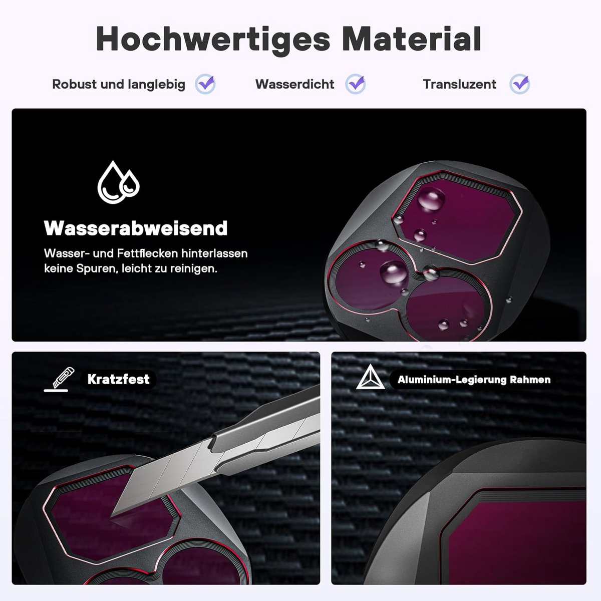 4 Pro filterset voor DJI Mavic 4 Pro filteraccessoires, ND8 / ND32 / ND64 / CPL drone-lensfilter, meervoudig gecoat optisch HD-glas, verpakking van 4 stuks – foto 7
