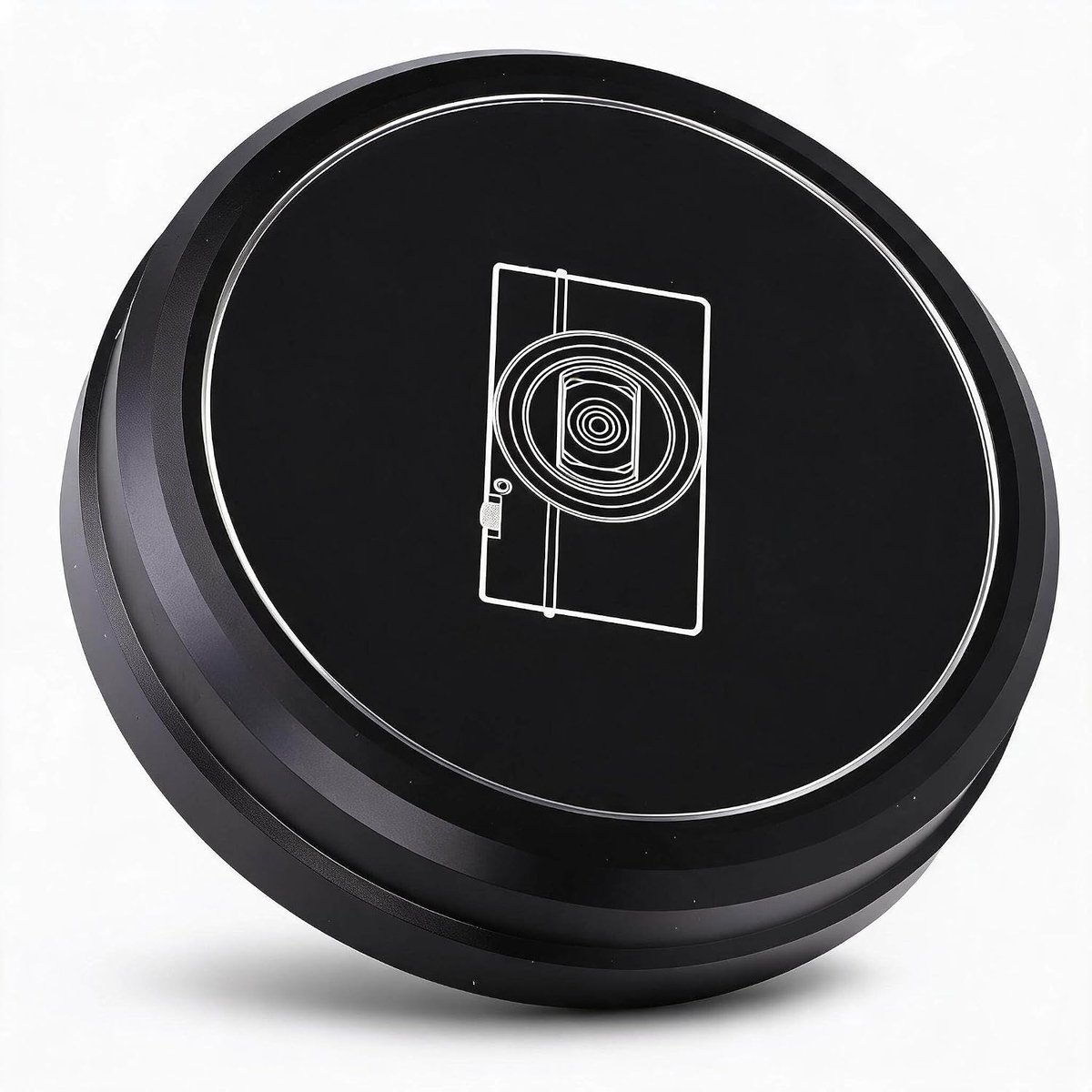 Lensdop voor RX100 M6 M7 ZV1, 56 Mm Cameralensdop met Massale Ring, Anti-vingerafdruk Stofdicht Zwarte Aluminium Beschermkap
