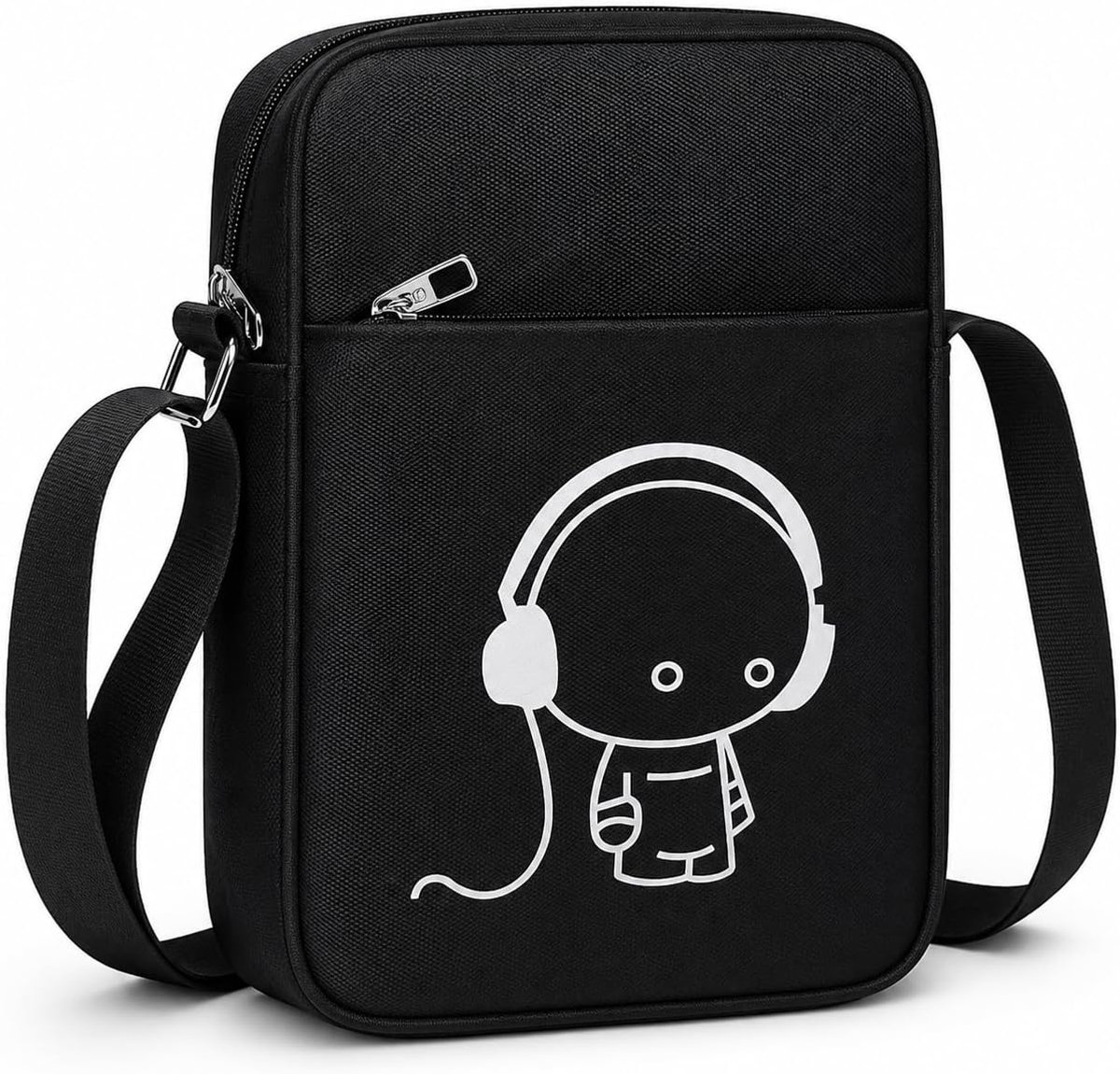Joggingtas voor kinderen, heuptasje voor mobiele telefoon voor jongens en meisjes, borstzakje voor mobiele telefoon, smartphone, sleutels, kinderlogo, afmetingen: 25 * 23 * 5 cm