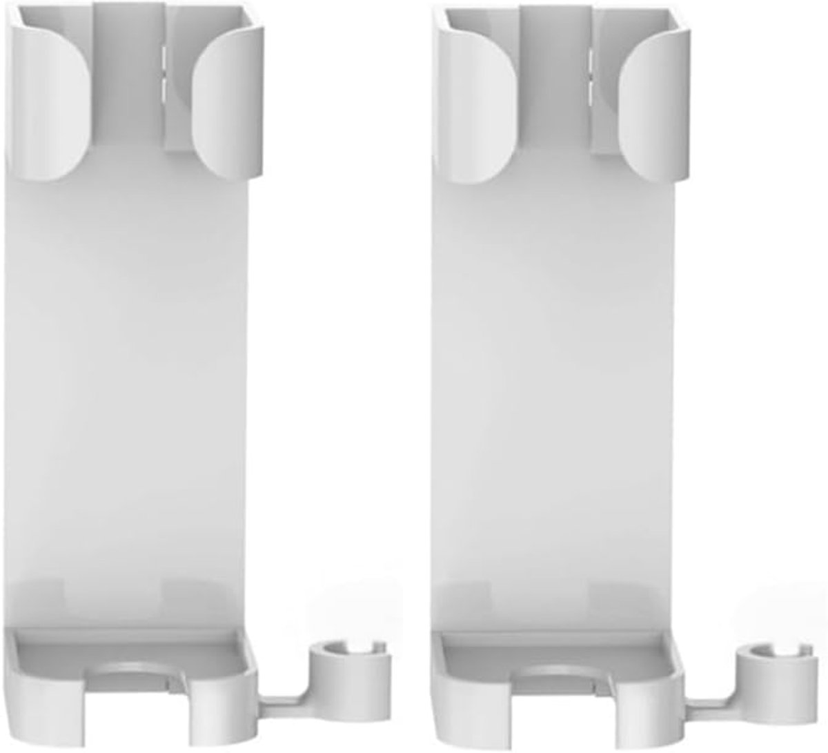 2 stuks wandhouder, stijltang, haardrogerhouder, wandmontage voor krullende haarstokken, haarstyler, stijltang, stijlborstel, stijltang