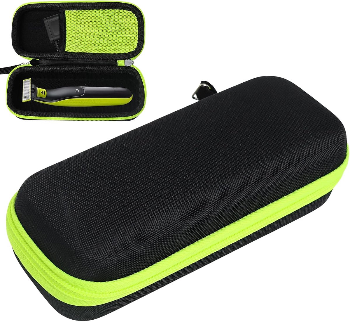 Reistas voor Philips OneBlade 360 Pro, Hatteker, Norelco, Wahl, Yinke Razor Organizer case Accessoires Attachments Trimmer Kapper Tas en Scheerapparaat, voor Braun Series 3/5/7/9 Elektrisch