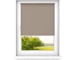 Mini rollo basic - Rolgordijn - Niet-invasief - Raamrolgordijn binnen zonder boren - Niet-invasieve handgrepen - Dimmen rollo - 1200x1400mm
